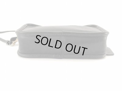 画像6: オールドコーチ OLD COACH 黒 ブラック ショルダーポーチ ショルダーバッグ ヴィンテージ USA vintage