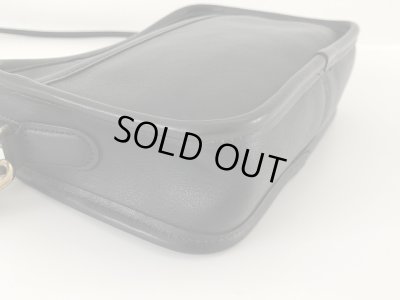 画像8: オールドコーチ OLD COACH 黒 ブラック ショルダーポーチ ショルダーバッグ ヴィンテージ USA vintage