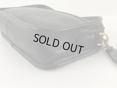 画像7: オールドコーチ OLD COACH 黒 ブラック ショルダーポーチ ショルダーバッグ ヴィンテージ USA vintage