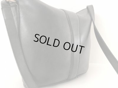 画像11: オールドコーチ OLD COACH 黒 ブラック ショルダーポーチ ショルダーバッグ ヴィンテージ USA vintage