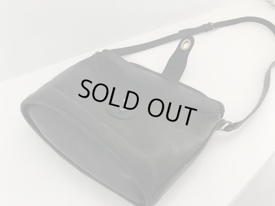 画像10: オールドコーチ OLD COACH 黒 ブラック ショルダーポーチ ショルダーバッグ ヴィンテージ USA vintage