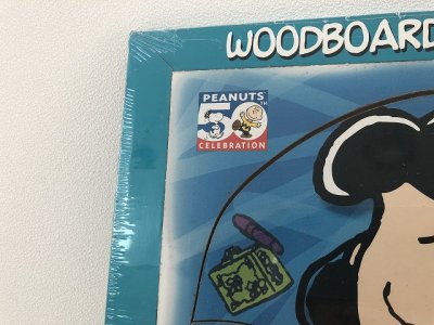 画像3: デッドストック 未開封 PEANUTS 50周年 ルーシー ウッドボード パズル PLAYSKOOL HASBRO ヴィンテージ スヌーピー vintage USA SNOOPY