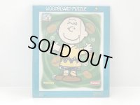 デッドストック 未開封 PEANUTS 50周年 チャーリーブラウン ウッドボード パズル PLAYSKOOL HASBRO ヴィンテージ スヌーピー vintage USA SNOOPY