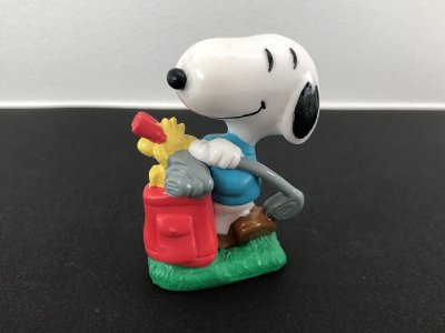 画像2: USA SNOOPY スヌーピー ウッドストック PVC フィギュア Whitman's オールド ビンテージ PEANUTS