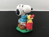 USA SNOOPY スヌーピー ウッドストック PVC フィギュア Whitman's オールド ビンテージ PEANUTS