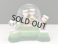 PEANUTS 50周年 WESTLAND 箱付き スヌーピー スノーグローブ Meeting on the Mound スノードーム オールド ヴィンテージ vintage USA SNOOPY