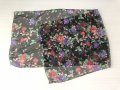 スカーフ 長方形 フラワー お花 USA vintage ヴィンテージ