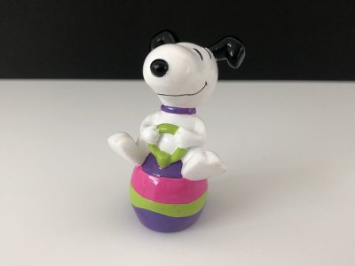 画像1: USA SNOOPY スヌーピー イースター PVC フィギュア Whitman's オールド ビンテージ PEANUTS