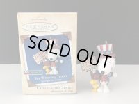 スヌーピー ウッドストック 2004年 HALLMARK オーナメント 箱入り アンクルサム 星条旗 アメリカンフラッグ PEANUTS フィギュア SNOOPY ビンテージ