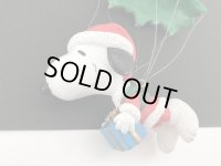 フライング スヌーピー サンタクロース クリスマス オーナメント PEANUTS オールド USA ヴィンテージ