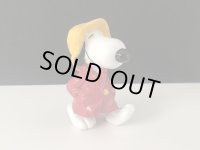 USA Determined社製 スヌーピー レインコート ビンテージ PVC フィギュア PEANUTS SNOOPY ヴィンテージ