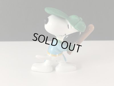 画像2: USA Determined社製 スヌーピー 野球 ビンテージ PVC フィギュア PEANUTS SNOOPY ヴィンテージ