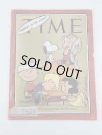 レア!! 1965年4月9日号 TIME スヌーピー PEANUTS 表紙 ヴィンテージ 雑誌