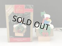スヌーピー HALLMARK LIGHT&MOTION オーナメント 箱入り KEEPSAKE PEANUTS SNOOPY ヴィンテージ