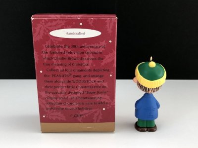 画像2: ライナス LINUS HALLMARK オーナメント 箱入り KEEPSAKE スヌーピー PEANUTS SNOOPY ヴィンテージ