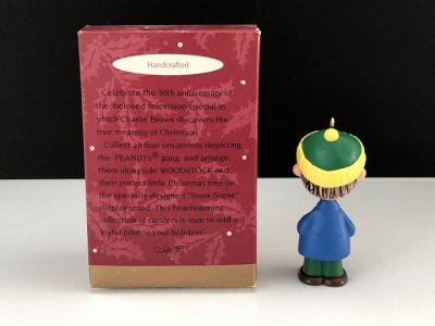 画像2: ライナス LINUS HALLMARK オーナメント 箱入り KEEPSAKE スヌーピー PEANUTS SNOOPY ヴィンテージ