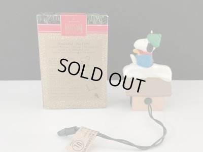 画像3: スヌーピー HALLMARK LIGHT&MOTION オーナメント 箱入り KEEPSAKE PEANUTS SNOOPY ヴィンテージ