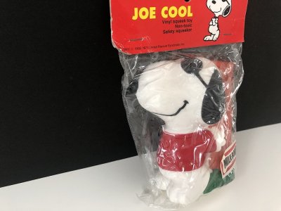 画像2: 未開封 デッドストック ヴィンテージ スヌーピー JOE COOL ジョークール スクイーズ トイ SNOOPY PEANUTS USA