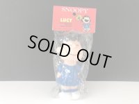 未開封 デッドストック ヴィンテージ ルーシー LUCY スクイーズ トイ SNOOPY PEANUTS USA スヌーピー