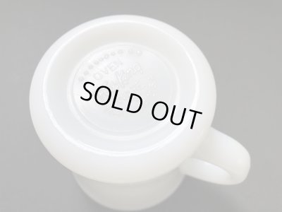 画像6: 激レア 1950s ファイヤーキング ヘビー ホワイト 白 マグカップ Fire-king ヴィンテージ USA