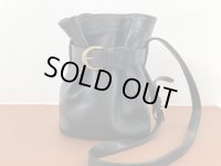 オールドコーチ OLD COACH ショルダーバッグ ブラック 黒 ショルダーポーチ ヴィンテージ USA vintage
