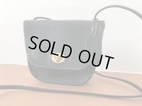 オールドコーチ OLD COACH 黒 ブラック ショルダーポーチ ショルダーバッグ ヴィンテージ USA vintage