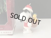スヌーピー ジョークール JOE COOL HALLMARK オーナメント クリスマス サンタ 箱入り KEEPSAKE PEANUTS SNOOPY ヴィンテージ
