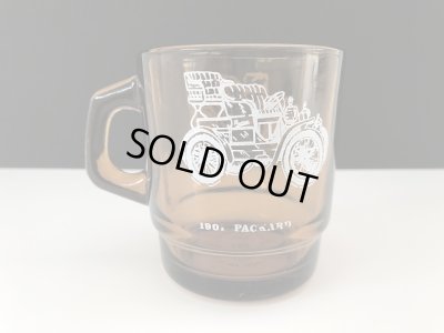 画像3: ファイヤーキング ビンテージカー アンバー シボレー/パッカード CHEVROLET/PACKARD マグカップ USA ヴィンテージ FIRE KING