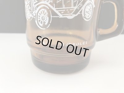 画像8: ファイヤーキング ビンテージカー アンバー シボレー/パッカード CHEVROLET/PACKARD マグカップ USA ヴィンテージ FIRE KING