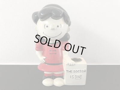 画像1: 1970's ビンテージ ルーシー キャンドルホルダー HALLMARK SNOOPY スヌーピー