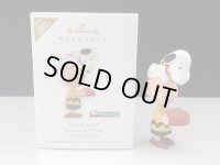 スヌーピー チャーリーブラウン HALLMARK フィギュア オーナメント 箱入り KEEPSAKE PEANUTS SNOOPY ヴィンテージ