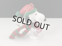USA SNOOPY スヌーピー クリスマス オーナメント PVC フィギュア christmas Whitman's オールド PEANUTS ヴィンテージ