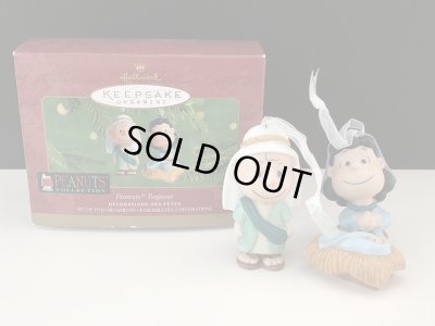 画像1: チャーリーブラウン ルーシー 赤ちゃん HALLMARK オーナメント 箱入り KEEPSAKE PEANUTS SNOOPY ヴィンテージ スヌーピー