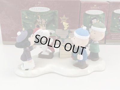 画像1: スヌーピー PEANUTS HALLMARK オーナメント セット チャーリーブラウン ライナス ルーシー ウッドストック 箱入り KEEPSAKE SNOOPY ヴィンテージ