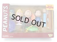 ボックス入り未開封 2002年 PMI Memory lane PEANUTS フィギュア セット サリー チャーリーブラウン ライナス オールド ヴィンテージ