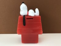スヌーピー CHEX シリアル PEANUTS 40周年 ドッグハウス 貯金箱 BANK PEANUTS ビンテージ USA