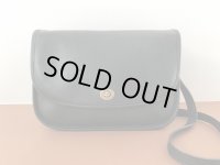 オールドコーチ OLD COACH ショルダーバッグ ブラック 黒 バッグ ヴィンテージ USA vintage