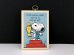 画像1: ヴィンテージ スヌーピー 1980's HALLMARK WALL PLAQUE 壁掛け 飾り SNOOPY PEANUTS MADE IN USA (1)