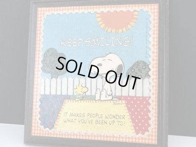 画像2: ヴィンテージ スヌーピー 1980's HALLMARK WALL PLAQUE 壁掛け 飾り SNOOPY PEANUTS MADE IN USA