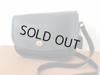 オールドコーチ OLD COACH ショルダーバッグ ブラック 黒 バッグ ヴィンテージ USA vintage
