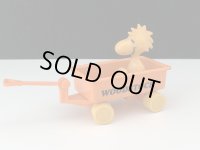 ウッドストック AVIVA社製 ビンテージ Mini Diecast WAGON ミニダイキャスト ワゴン ラジオフライヤー TOY 1970's 1980's vintage SNOOPY スヌーピー PEANUTS