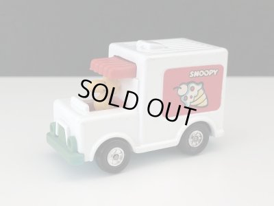 画像1: ウッドストック スヌーピー AVIVA社製 ヴィンテージ Mini Diecast ミニダイキャスト ミニカー TOY 1970's 1980's vintage SNOOPY PEANUTS