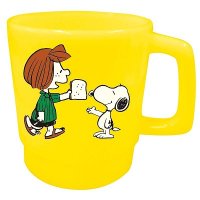 [新品雑貨]　ペパーミントパティ スヌーピー プラマグ スタッキング SNOOPY 電子レンジ可 日本製