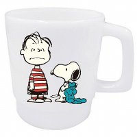 [新品雑貨]　ライナス スヌーピー プラマグ スタッキング SNOOPY LINUS 電子レンジ可 日本製