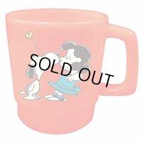 [新品雑貨]　ルーシー スヌーピー プラマグ スタッキング SNOOPY 電子レンジ可 日本製