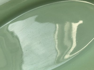 画像4: ファイヤーキング ジェダイ 9 1/2インチ オーバルプラッター レストランウェア USA ヴィンテージ Fire-king