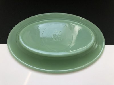 画像10: ファイヤーキング ジェダイ 9 1/2インチ オーバルプラッター レストランウェア USA ヴィンテージ Fire-king