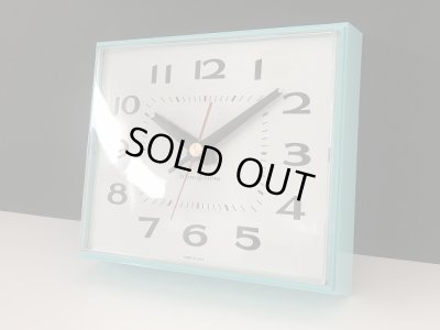 画像5:  箱付き!! デッドストック 1960's ゼネラルエレクトリック ミントグリーン 壁掛け時計 ビンテージ アンティーク ウォールクロック vintage GENERAL ELECTRIC ミッドセンチュリー