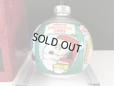 画像2: ビンテージ スヌーピー 箱付き 1993年 クリスマス ball ボール オーナメント USA HALLMARK SNOOPY vintage ホールマーク