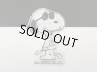 ヴィンテージ スヌーピー JOE COOL ラバーマグネット MADE IN USA vintage SNOOPY